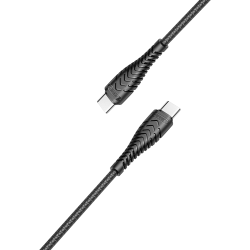 Καλώδιο Type-C Veger V106 σε Type-C για Γρήγορη Φόρτιση & Μεταφορά Δεδομένων 120cm 60W - Black (6977525750700)