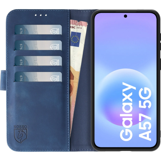 Θήκη Samsung Galaxy A57 Rosso Element PU Πορτοφόλι - Blue (8719246558320)