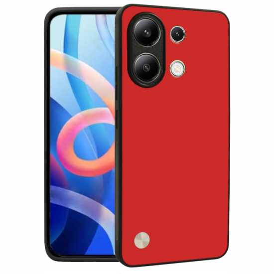 Θήκη Xiaomi Redmi Note 13 4G Bodycell Vegan Cover Σκληρή - Red (5206015077883)