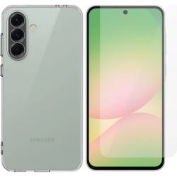 Θήκη & Tempered Glass Samsung Galaxy A57 Vivid Set TPU Clear Case Σετ Διάφανη Σιλικόνης & Αντιχαρακτικό Γυαλί Προστασίας Οθόνης - Transparent (VIVGGS000005)