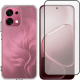 Θήκη & Tempered Glass Oppo A6 Pro 5G Vivid Set TPU Clear Case Σετ Διάφανη Σιλικόνης & Full Face Αντιχαρακτικό Γυαλί Προστασίας Οθόνης - Transparent / Black (VIVGGS000030)