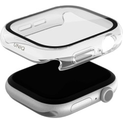 Θήκη Apple Watch 11 / 10 46mm Uniq Nautic Αδιάβροχη με Tempered Glass - Clear (UNIQ-46MM-NAUCLR)