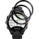 Hybrid Glass Garmin Forerunner 970 / 570 47mm Techsuit Nano Flex Full Face Αντιχαρακτικό Υβριδικό Γυαλί Προστασίας Οθόνης 2 Τεμάχια - Black (5949419360136)