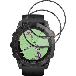 Hybrid Glass Garmin Fenix 7X Pro Solar Techsuit Nano Flex Full Face Αντιχαρακτικό Υβριδικό Γυαλί Προστασίας Οθόνης 2 Τεμάχια - Black (5949419359833)