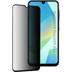 Tempered Glass Samsung Galaxy A17 / A16 Techsuit 111D Privacy Full Glue Full Face Αντιχαρακτικό Γυαλί Προστασίας Απορρήτου Οθόνης - Black (5949419232013)