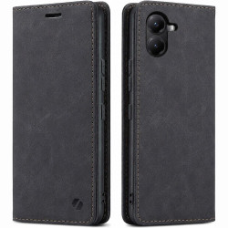 Θήκη Xiaomi Poco X7 Pro Spacecase Wallet Πορτοφόλι - Black (5905719118051)