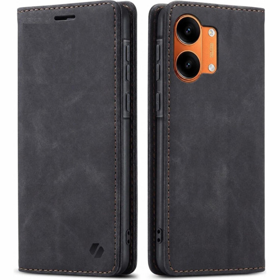 Θήκη Xiaomi Poco X8 Pro Max Spacecase Wallet Πορτοφόλι - Black (5905719140946)
