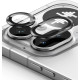Tempered Glass Nothing Phone 4a Pro Ringke Camera Lens Frame Glass Αντιχαρακτικό Γυαλί Προστασίας για Φακό Κάμερας 2 Τεμάχια - Black (8800328819047)