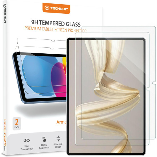 Tempered Glass Huawei MatePad Pro 12.2" 2025 / 2024 Techsuit ArmorGlass CrystalHD Premium Αντιχαρακτικό Γυαλί Προστασίας Οθόνης 2 Τεμάχια - Clear (5949419351363)