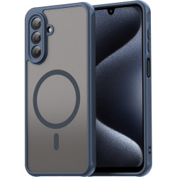 Θήκη Samsung Galaxy A17 Techsuit HaloFrost II MagSafe Σκληρή Ημιδιάφανη με MagSafe - Navy Blue (5949419296039)