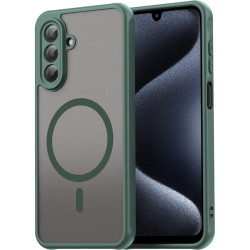 Θήκη Samsung Galaxy A17 Techsuit HaloFrost II MagSafe Σκληρή Ημιδιάφανη με MagSafe - Green (5949419296046)