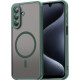 Θήκη Samsung Galaxy A17 Techsuit HaloFrost II MagSafe Σκληρή Ημιδιάφανη με MagSafe - Green (5949419296046)