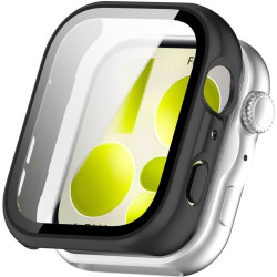 Θήκη Huawei Watch Fit 5 Tech-Protect Defense με Tempered Glass - Black (5906302323371)