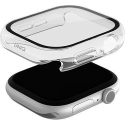 Θήκη Apple Watch 11 / 10 42mm Uniq Nautic Αδιάβροχη με Tempered Glass - Clear (UNIQ-42MM-NAUCLR)