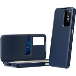 Θήκη Samsung Galaxy A17 / A26 Techsuit SmartView Series Flip με Ενεργό Πορτάκι - Blue (5949419336223)
