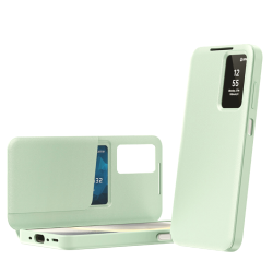 Θήκη Samsung Galaxy A17 / A26 Techsuit SmartView Series Flip με Ενεργό Πορτάκι - Green (5949419336247)