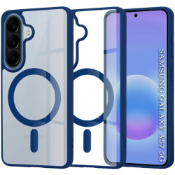 Θήκη Samsung Galaxy A57 Techsuit MagSafe Pro Σκληρή Διάφανη με MagSafe - Blue (5949419366985)