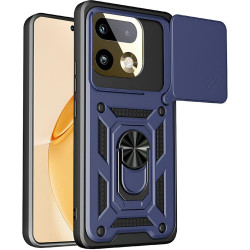 Θήκη Realme 16 Pro Plus Techsuit CamShield Ανθεκτική με Κάλυμμα για την Κάμερα & Μεταλλικό Ring Holder - Blue (5949419361720)