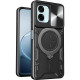 Θήκη Oppo A6x Techsuit CamGuard Pro με Κάλυμμα για την Κάμερα & Μεταλλικό KickStand - Black (5949419362178)