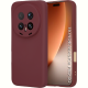 Θήκη Honor Magic8 Pro Techsuit SoftFlex Σιλικόνης - Plum Red (5949419358867)