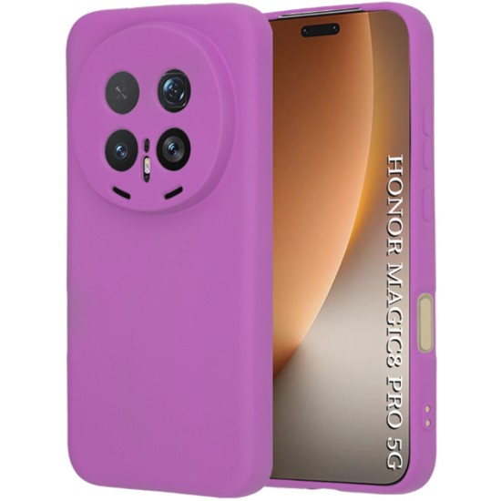 Θήκη Honor Magic8 Pro Techsuit SoftFlex Σιλικόνης - Purple (5949419358843)