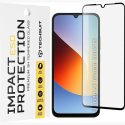 Tempered Glass Xiaomi Redmi A7 Pro 4G Techsuit ESD Glass Full Face Αντιχαρακτικό Γυαλί Προστασίας Οθόνης - Black (5949419367241)