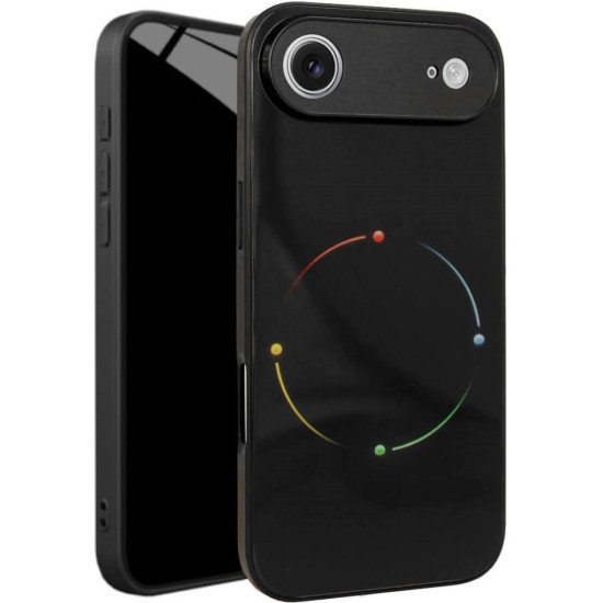 Θήκη iPhone Air Bodycell Back Cover Glass Shell με Πλάτη από Tempered Glass και TPU Bumper - Black (5206015085994)