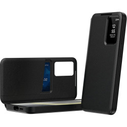 Θήκη Samsung Galaxy A57 Techsuit SmartView Series Flip με Ενεργό Πορτάκι - Black (5949419359017)