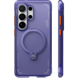 Θήκη Samsung Galaxy S26 Ultra Torras Ostand Q3 Air Ανθεκτική Ημιδιάφανη με MagSafe & KickStand - Dark Purple (6938075649579)