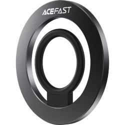Βάση Στήριξης Acefast E35 Μαγνητικό MagSafe Phone Ring με Επιπλέον Αυτοκόλλητο Δακτύλιο MagSafe - Black (6974316285960)