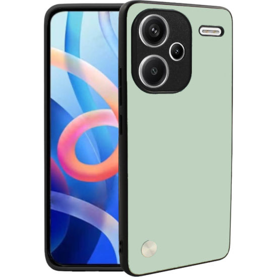 Θήκη Xiaomi Redmi Note 13 Pro Plus Bodycell Vegan Cover Σκληρή - Light Green (5206015078033)