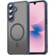 Θήκη Samsung Galaxy A27 Techsuit HaloFrost II MagSafe Σκληρή Ημιδιάφανη με MagSafe - Navy Blue (5949419351691)