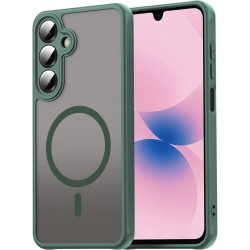Θήκη Samsung Galaxy A27 Techsuit HaloFrost II MagSafe Σκληρή Ημιδιάφανη με MagSafe - Green (5949419351721)