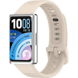 Λουράκι Huawei Band 11 / Band 11 Pro Techsuit Watchband W082 Σιλικόνης - Cream (5949419363526)