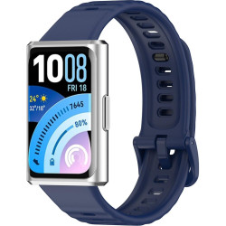 Λουράκι Huawei Band 11 / Band 11 Pro Techsuit Watchband W082 Σιλικόνης - Navy Blue (5949419363533)