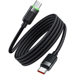 Καλώδιο Type-C Mcdodo Self Winding Cable σε Type-C Μαγνητικό για Φόρτιση & Μεταφορά Δεδομένων 120cm 60W - Black (CA-2000)