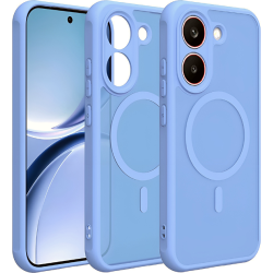 Θήκη Xiaomi Poco X8 Pro Techsuit HaloFrost II MagSafe Σκληρή Ημιδιάφανη με MagSafe - Sky Blue (5949419369276)