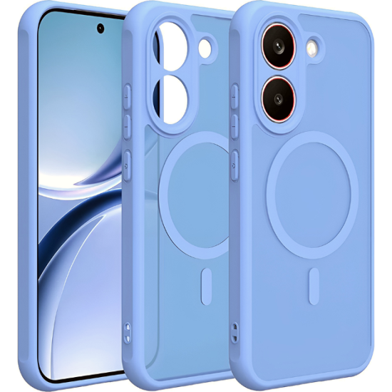 Θήκη Xiaomi Poco X8 Pro Techsuit HaloFrost II MagSafe Σκληρή Ημιδιάφανη με MagSafe - Sky Blue (5949419369276)