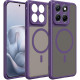 Θήκη Motorola Edge 70 Fusion Techsuit HaloFrost II MagSafe Σκληρή Ημιδιάφανη με MagSafe - Purple (5949419367395)