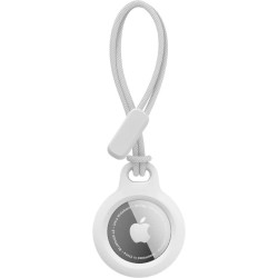 Θήκη AirTag 2 / 1 Mobile Origin AirTag Loop Case Holder A1 Σκληρή με Λουράκι - White (MO-ALCH-WHT-A1)