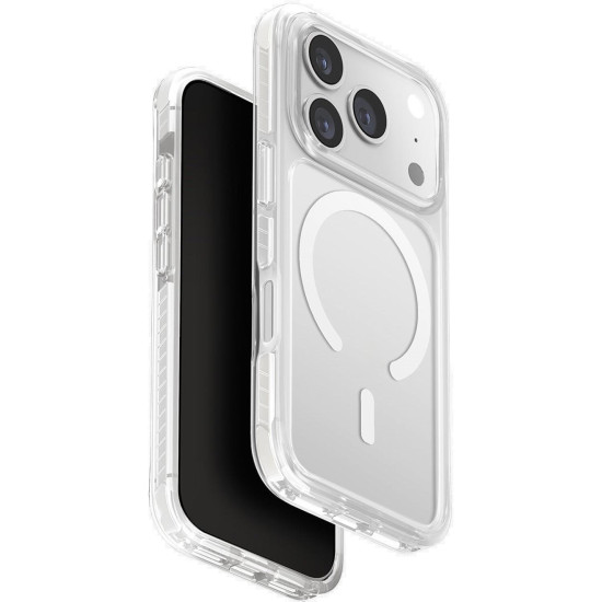 Θήκη iPhone 17 Pro Uniq Combat MagClick Ανθεκτική με MagSafe - Blanc White (UNIQ-IP6.3P(2025)-COMMBWHT)
