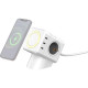 Πολύπριζο Allocacoc DesignNest PowerCube με 4 x Υποδοχές AC 250V με Διακόπτη & Καλώδιο 150cm / Ασύρματη Φόρτιση MagSafe 15W & 3 x USB-A / 3 x Type-C 65W - White (11430WT/EUMWPD)