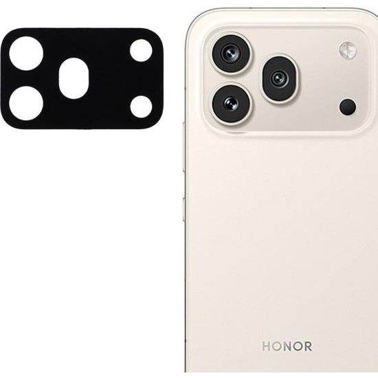 Tempered Glass Honor 600 Pro Techsuit Full Camera Αντιχαρακτικό Γυαλί Προστασίας για Φακό Κάμερας - Black (5949419366121)