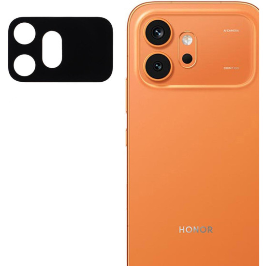 Tempered Glass Honor 600 Techsuit Full Camera Αντιχαρακτικό Γυαλί Προστασίας για Φακό Κάμερας - Black (5949419366138)