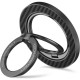 Βάση Στήριξης Tech-Protect MMR800 Μαγνητικό MagSafe Phone Ring με Επιπλέον Αυτοκόλλητο Δακτύλιο MagSafe - Carbon Black (5906302323159)