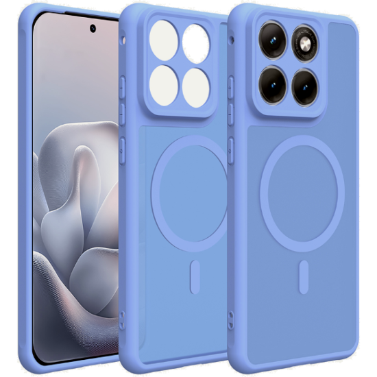 Θήκη Motorola Edge 70 Fusion Techsuit HaloFrost II MagSafe Σκληρή Ημιδιάφανη με MagSafe - Sky Blue (5949419367418)