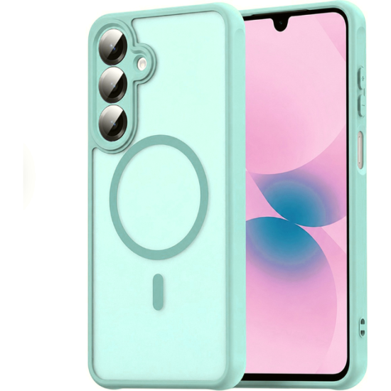 Θήκη Samsung Galaxy A27 Techsuit HaloFrost II MagSafe Σκληρή Ημιδιάφανη με MagSafe - Mint Green (5949419351677)