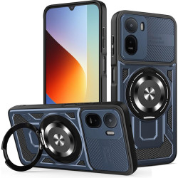 Θήκη Xiaomi Redmi A7 Pro 4G Techsuit RuggedCam Ανθεκτική με KickStand & MagSafe - Blue (5949419368613)