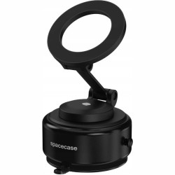 Βάση Κινητών Αυτοκινήτου Spacecase Vacuum Magnetic Mount MagAuto S2 με Βεντούζα & MagSafe για Παρμπρίζ και Λείες Επιφάνειες - Black (5905719133009)