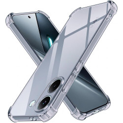 Θήκη Xiaomi Poco X8 Pro Techsuit Shockproof Clear Silicone Σιλικόνης - Smoke Black (5949419369450)